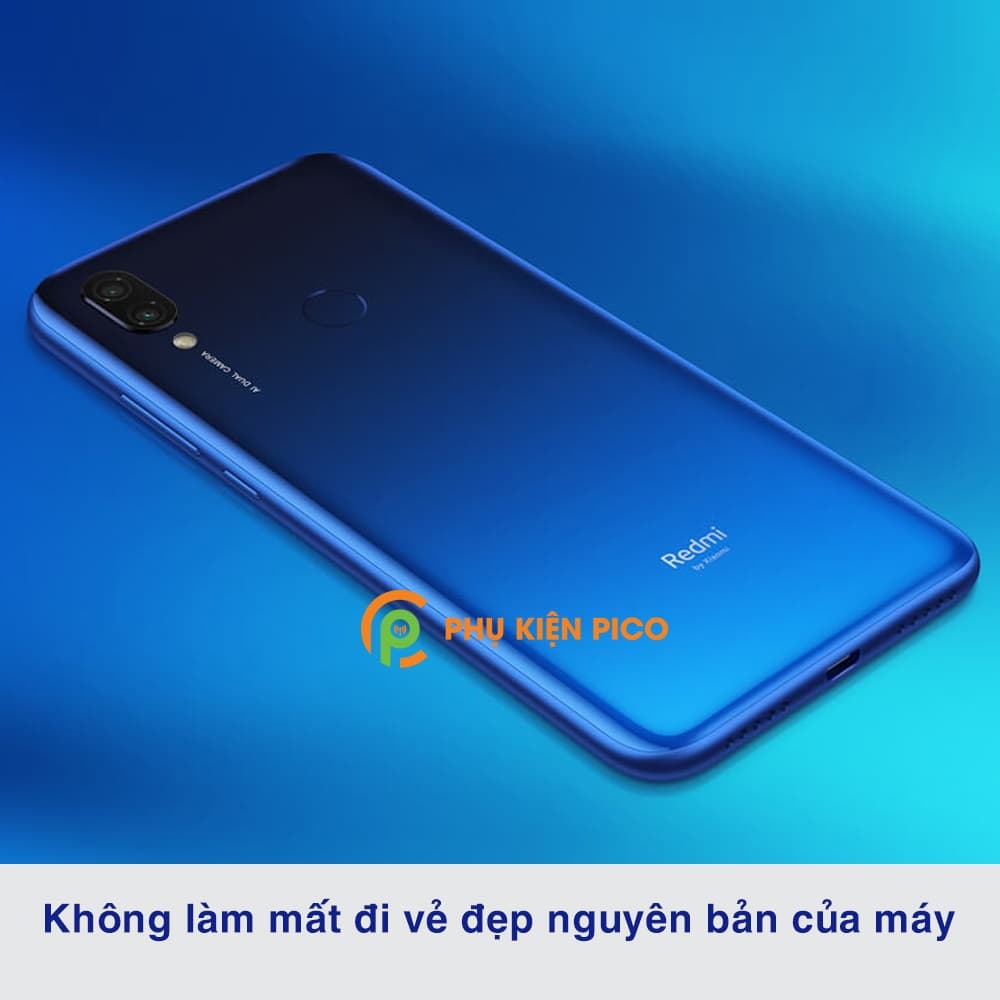 Dán dẻo mặt lưng Xiaomi Redmi Note 7 Pro full viền trong suốt bản đặc biệt - 5