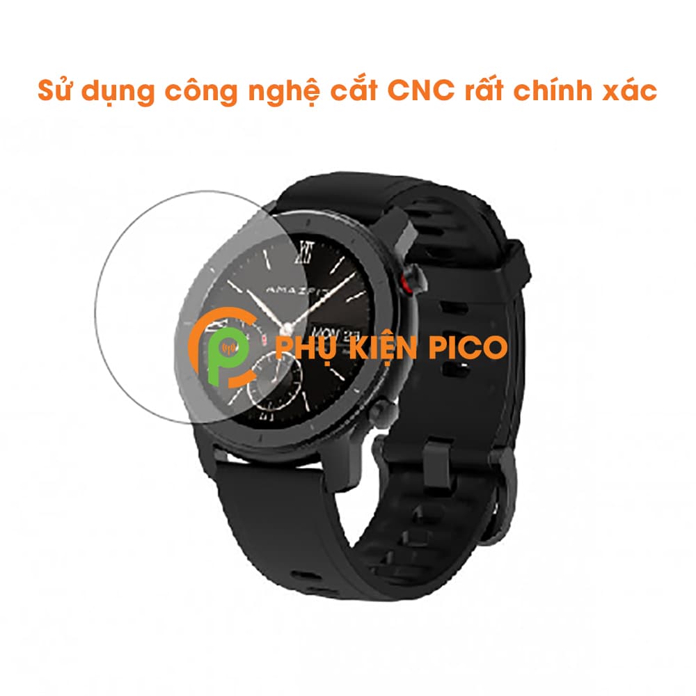 Cường lực đồng hồ Xiaomi Amazfit GTR 42mm full keo chống xước màn hình - 4