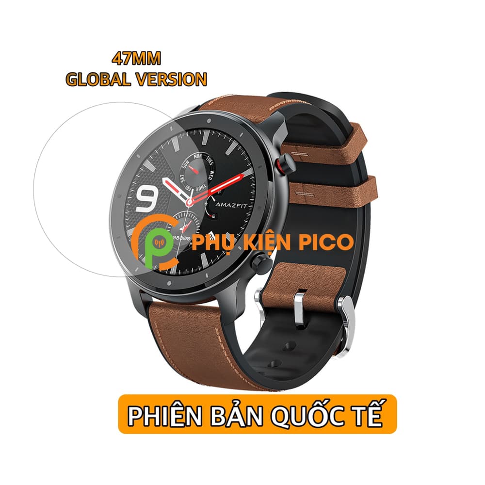 Cường lực đồng hồ Xiaomi Amazfit GTR 47mm full keo chống xước màn hình - 5