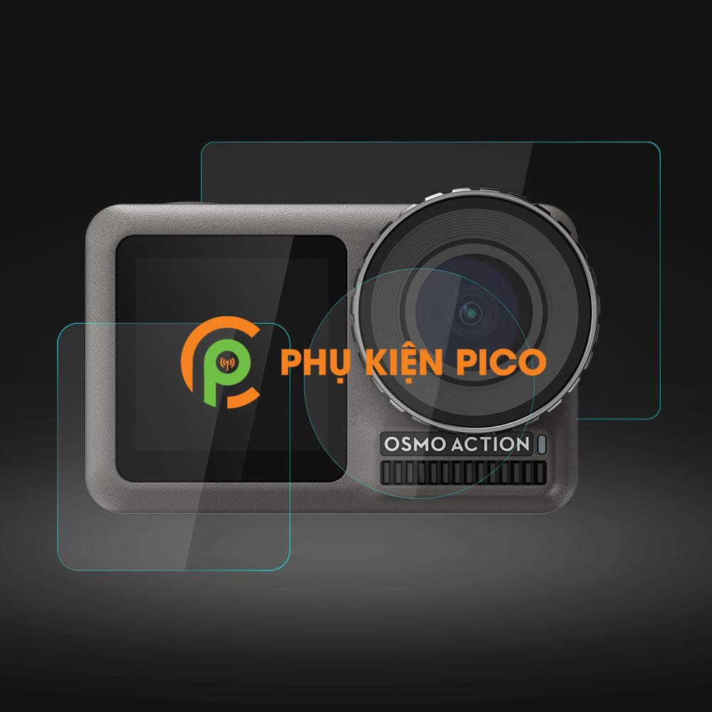 Cường lực GoPro DJI Osmo Action chính hãng Gor bộ 2 miếng - 5