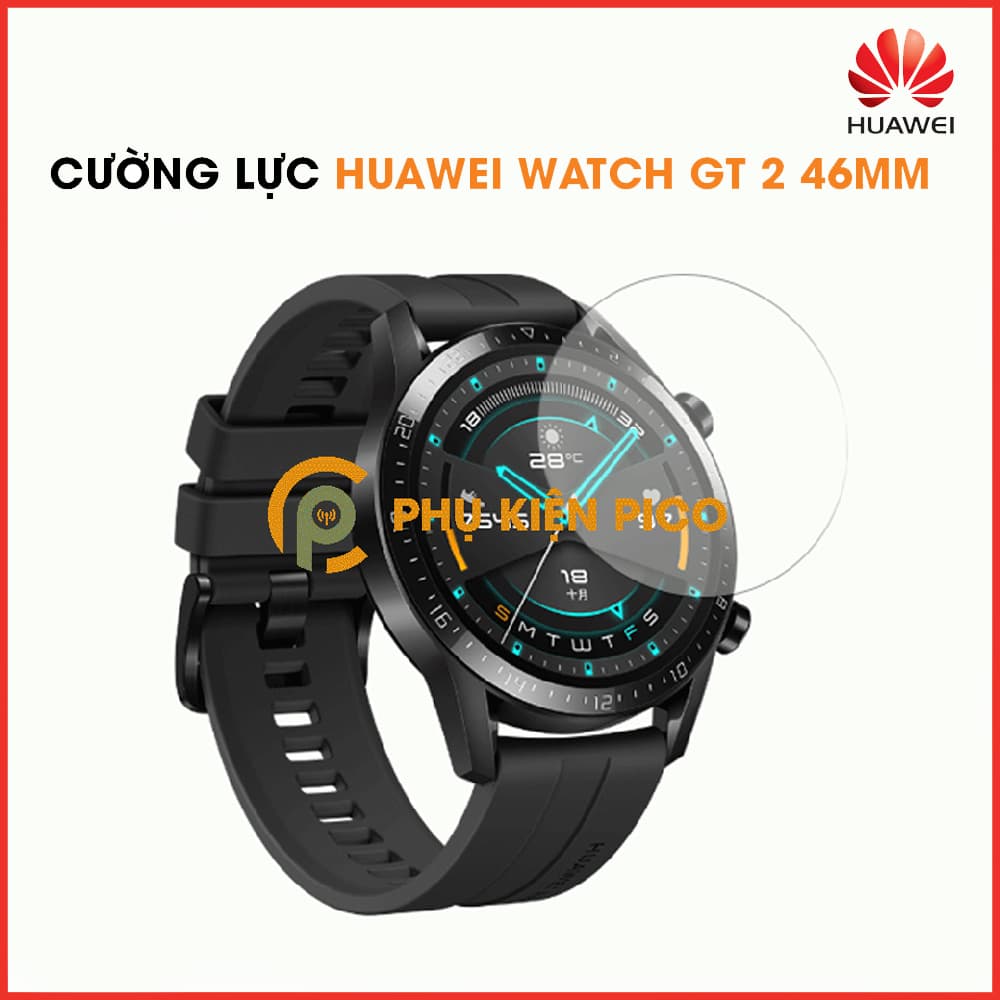 Kính cường lực Huawei Watch GT 2 46mm full màn hình siêu cứng