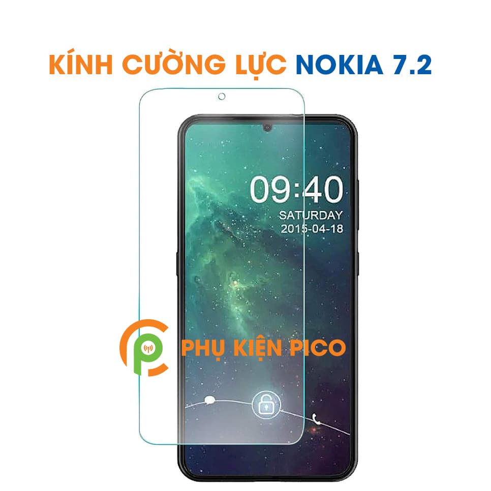 Kính cường lực Nokia 7.2 full keo màn hình độ cứng 9H - 4