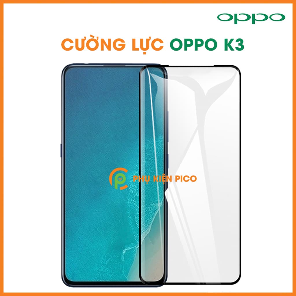 Combo cường lực Oppo K3 viền siêu mỏng và dán lưng vân carbon 3D - 6
