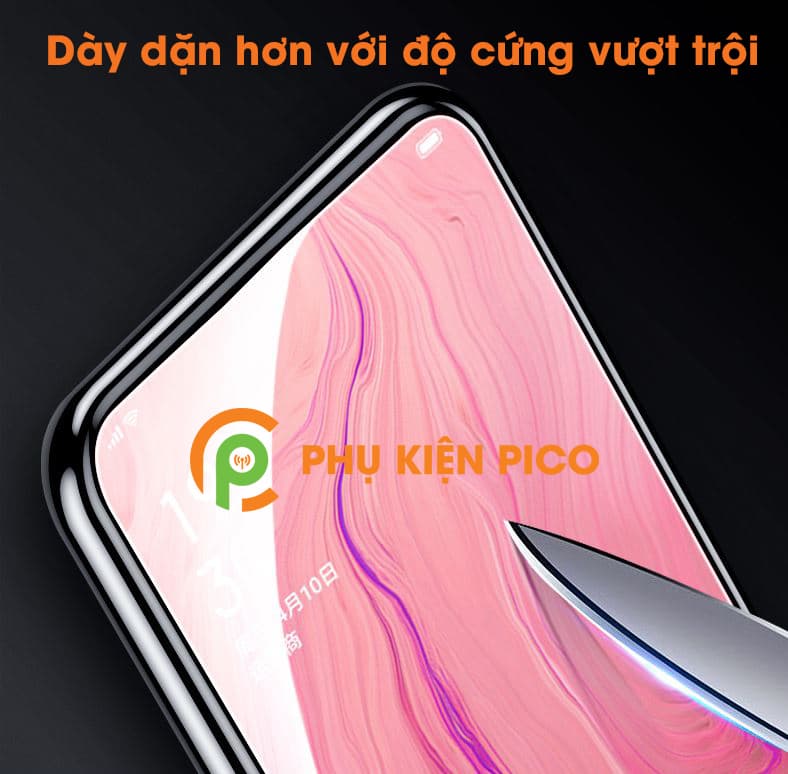 Kính cường lực Oppo Reno 2F full viền siêu mỏng độ cứng 9H - 5