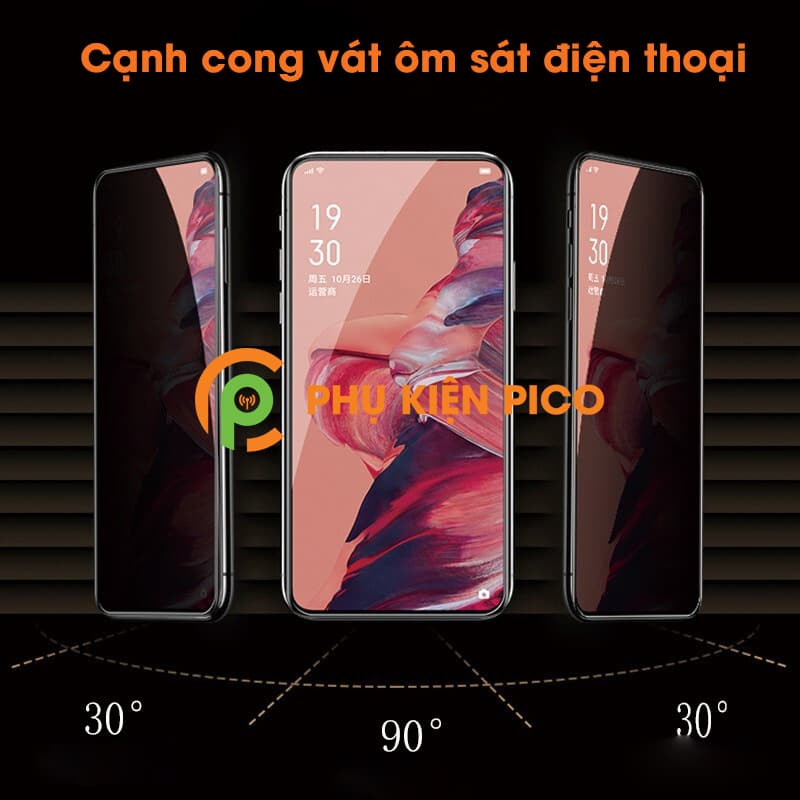 Kính cường lực Oppo Reno 2F full viền siêu mỏng độ cứng 9H - 3