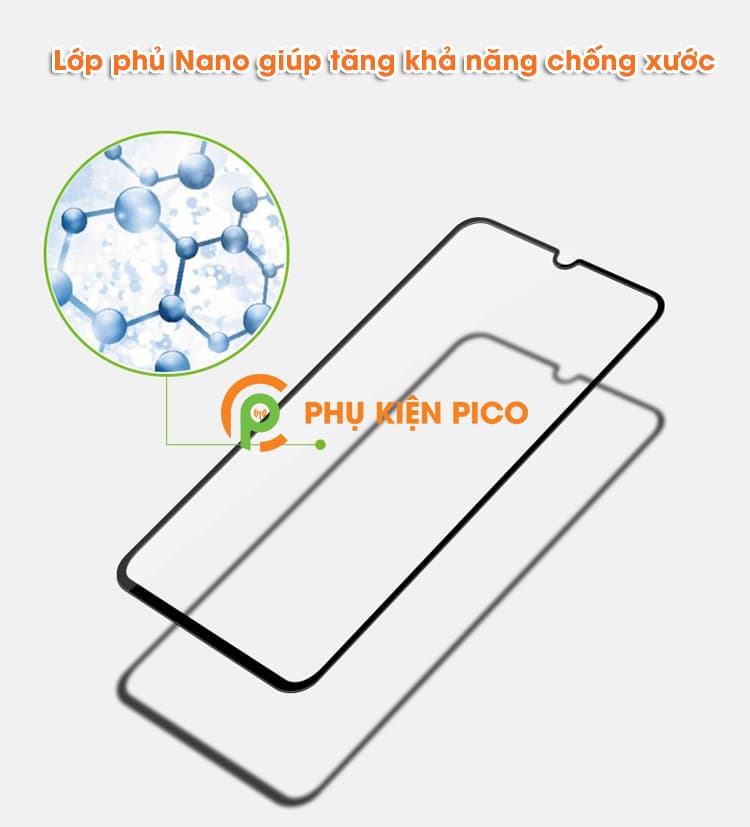 Kính cường lực Samsung Galaxy A10s full viền siêu mỏng độ cứng 9H - 6