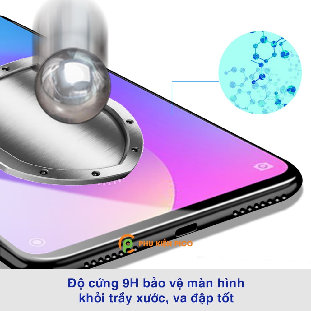Kính cường lực Mi 9T full màn hình trong suốt dùng chung với mọi loại ốp lưng - 2