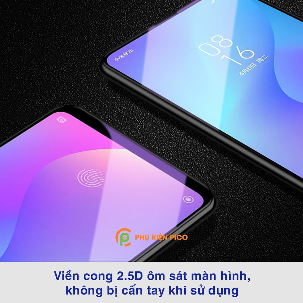 Kính cường lực Mi 9T full màn hình trong suốt dùng chung với mọi loại ốp lưng - 4
