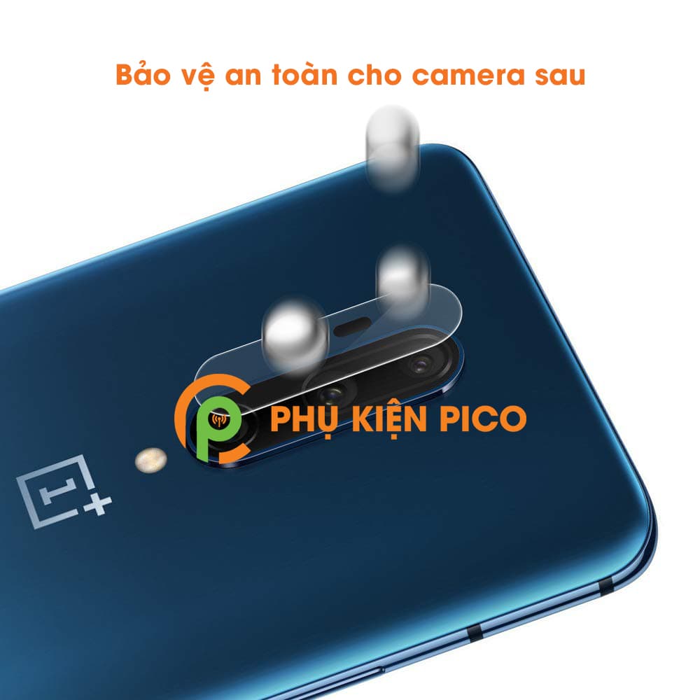 Dán camera Oneplus 7T Pro trong suốt chống xước bảo vệ lens - 6