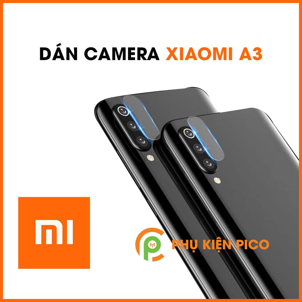 Miếng dán cường lực camera Xiaomi Mi A3 chống xước bảo vệ camera