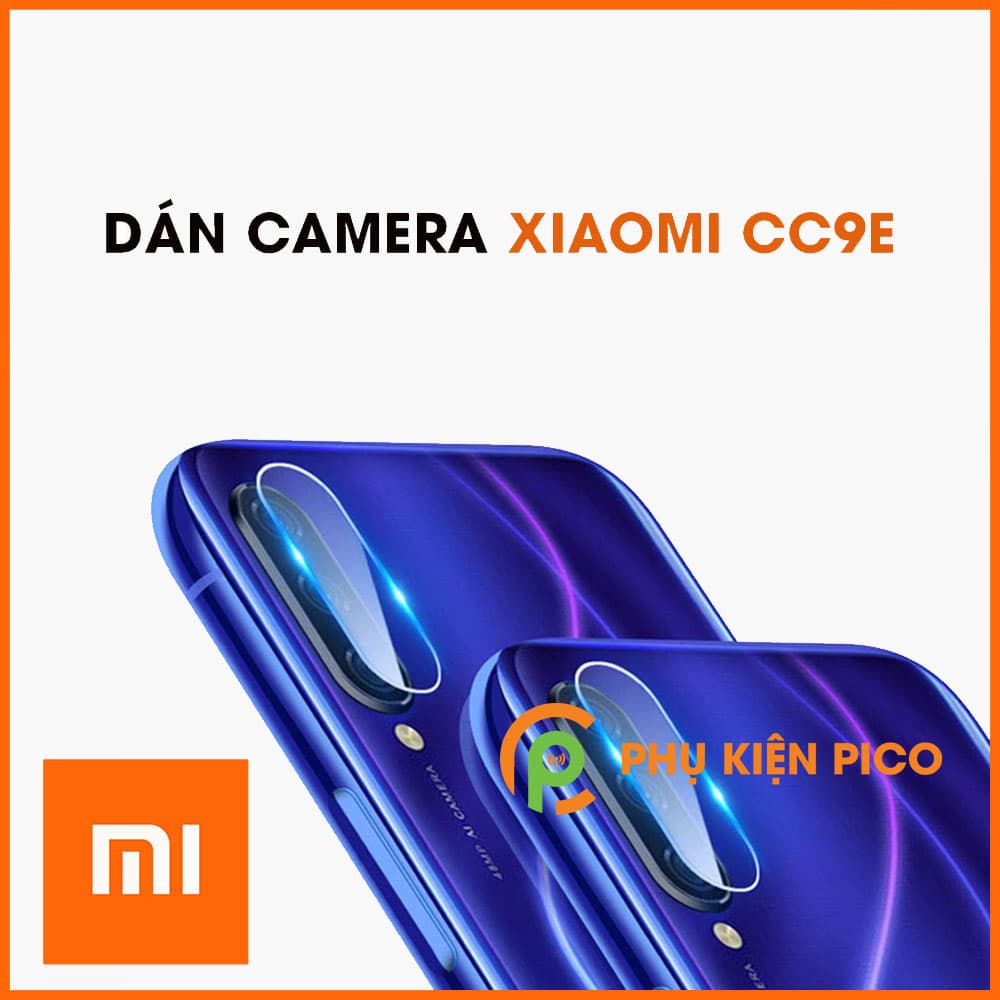 Miếng dán cường lực camera Xiaomi Mi CC9E chống xước bảo vệ camera