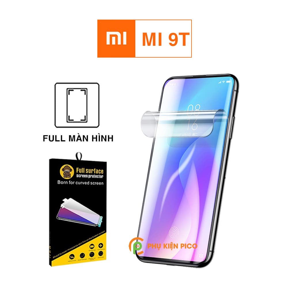 Dán màn hình Mi 9T full màn trong suốt chính hãng Moxiao Xing PPF tự phục hồi vết xước