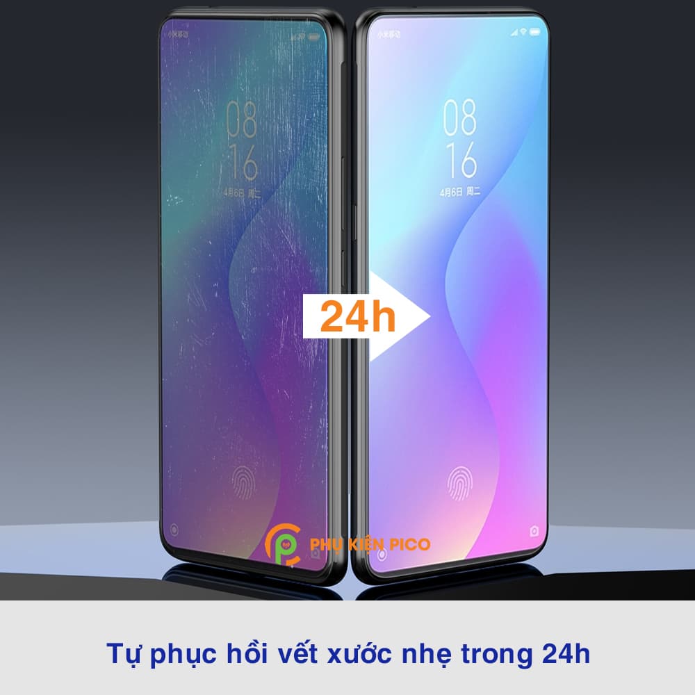 Dán màn hình Mi 9T full màn trong suốt chính hãng Moxiao Xing PPF tự phục hồi vết xước - 2