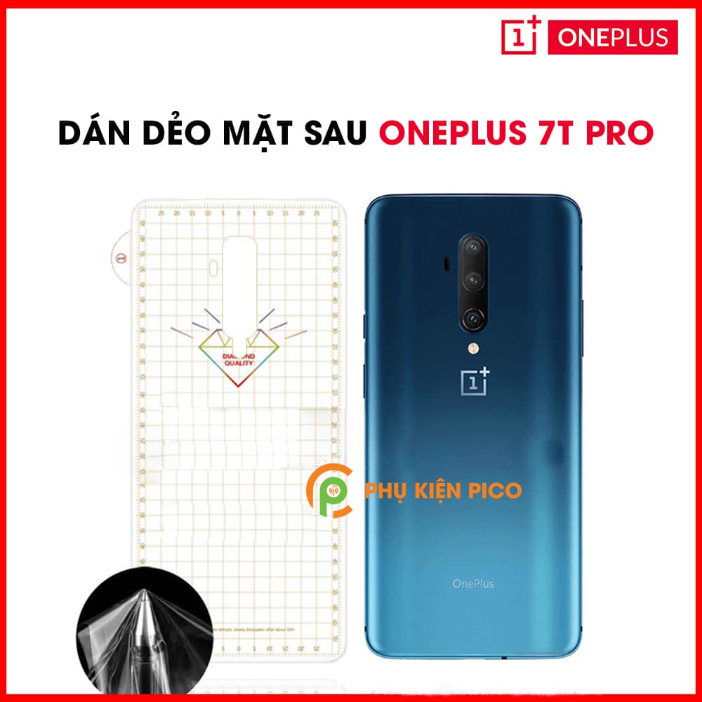 Dán mặt lưng Oneplus 7T Pro PPF cao cấp dẻo trong suốt - 5