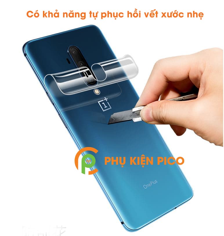 Dán mặt lưng Oneplus 7T Pro PPF cao cấp dẻo trong suốt - 3