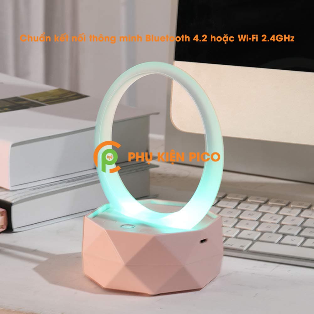 Loa Bluetooth ánh trăng tính yêu âm thanh sắc nét - 2