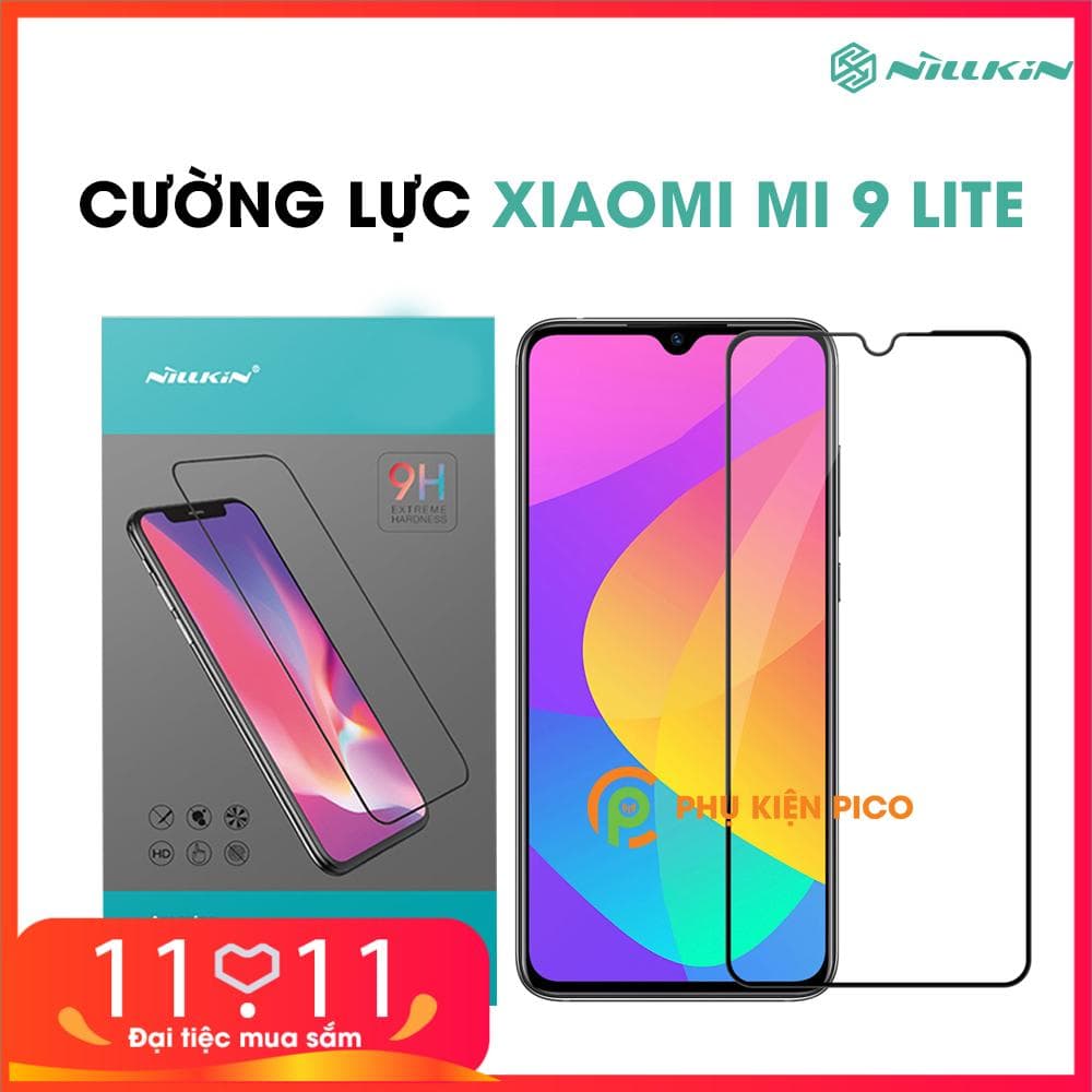 Kính cường Xiaomi Mi 9 lite chính hãng Nillkin Amazing CP+ Pro - 6