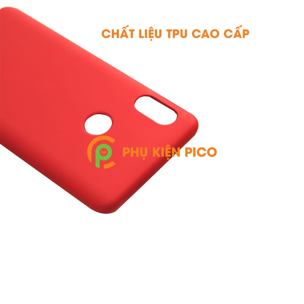 Ốp lưng Xiaomi Redmi Note 5, Redmi Note 5 Pro TPU dẻo siêu bền màu đỏ - 4