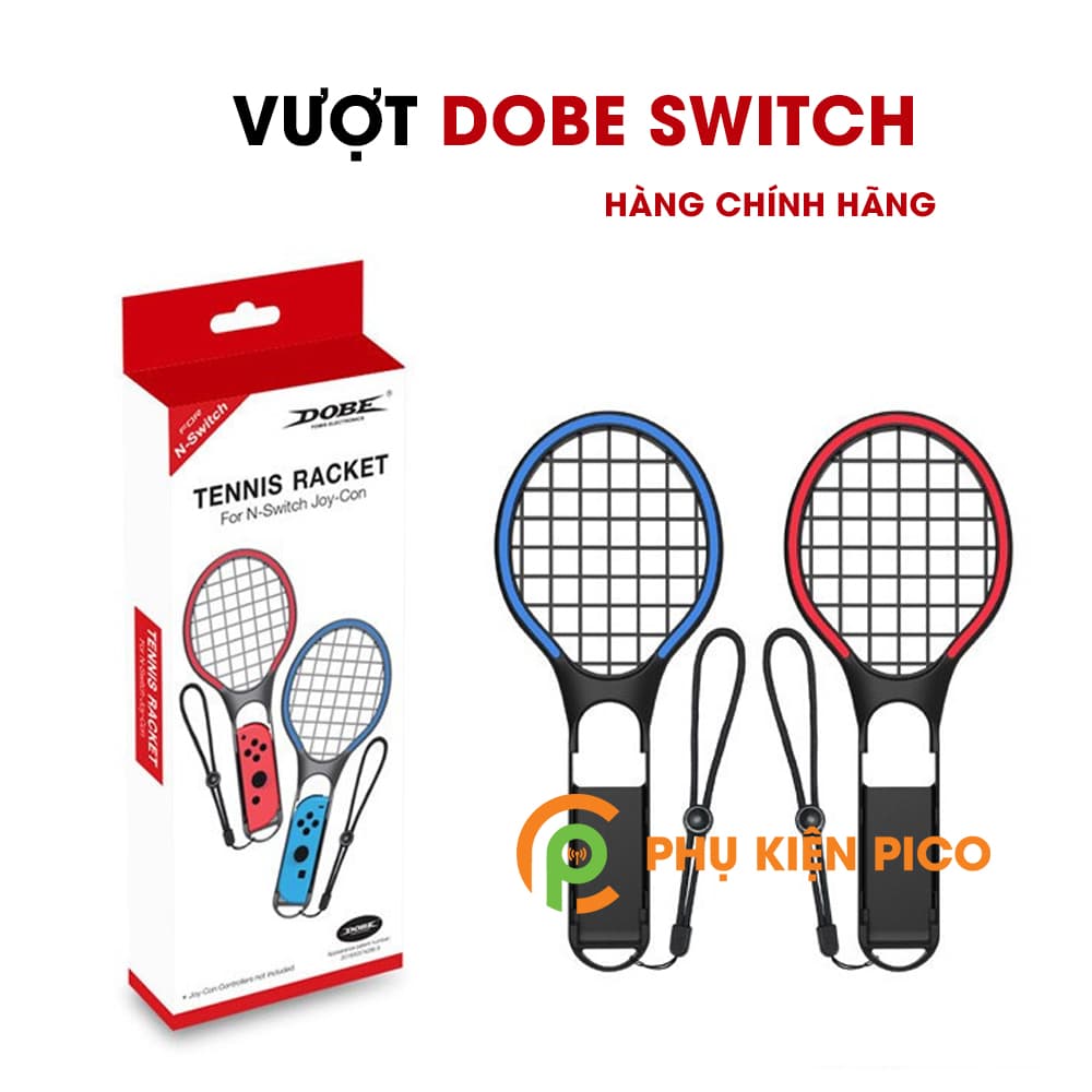 Vợt cầm tay chơi game tennis cho máy Nintendo Switch chính hãng DOBE