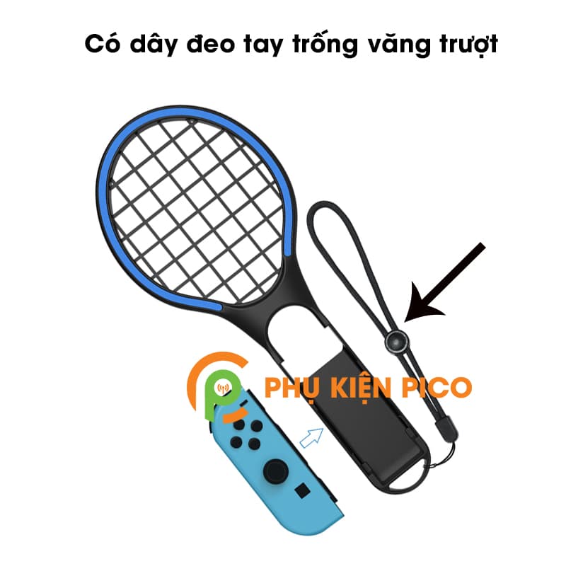 Vợt cầm tay chơi game tennis cho máy Nintendo Switch chính hãng DOBE - 6