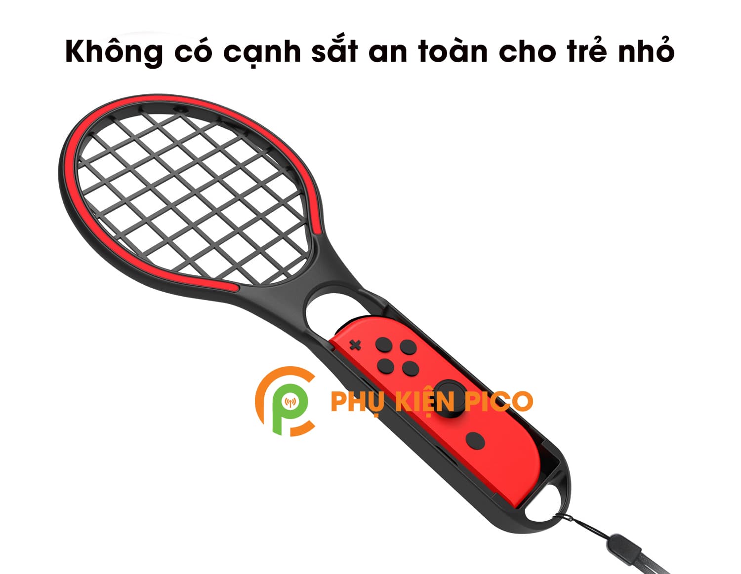 Vợt cầm tay chơi game tennis cho máy Nintendo Switch chính hãng DOBE - 3