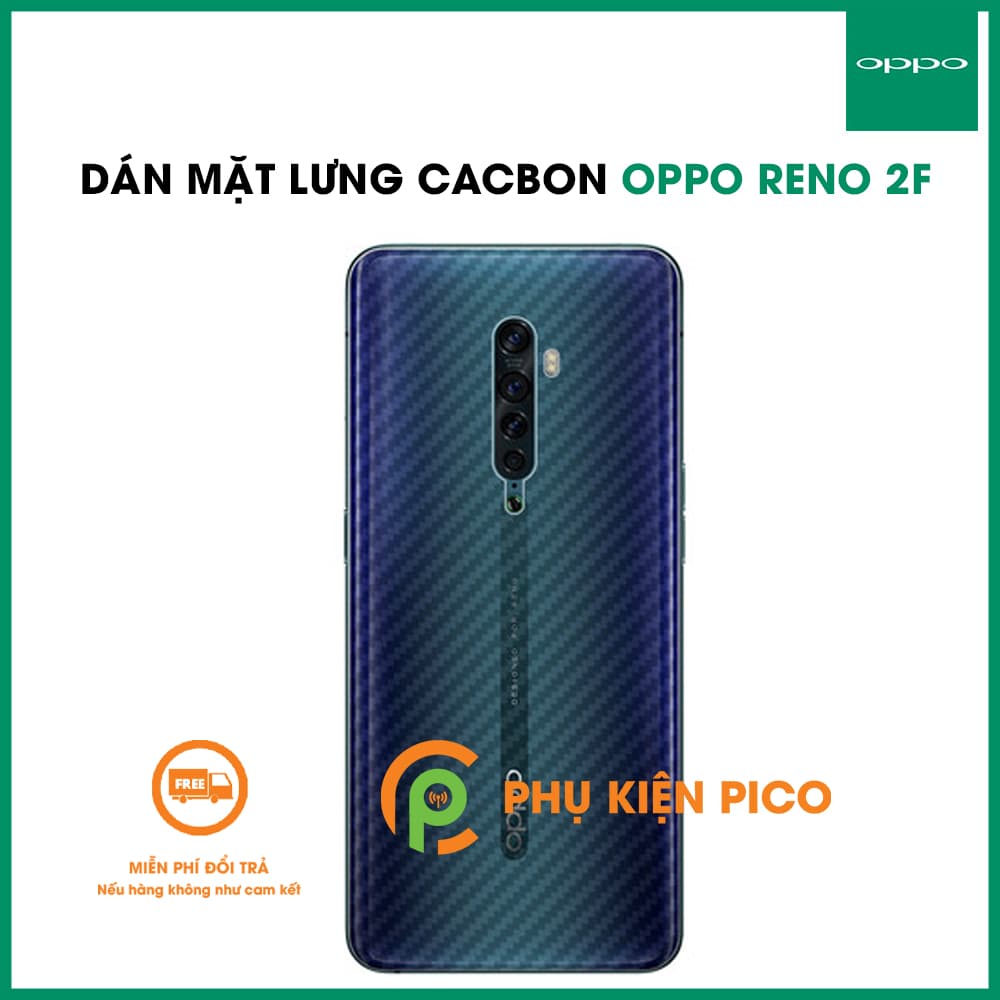 Combo dán lưng và kính cường lực Oppo Reno 2F trong suốt full viền - 5