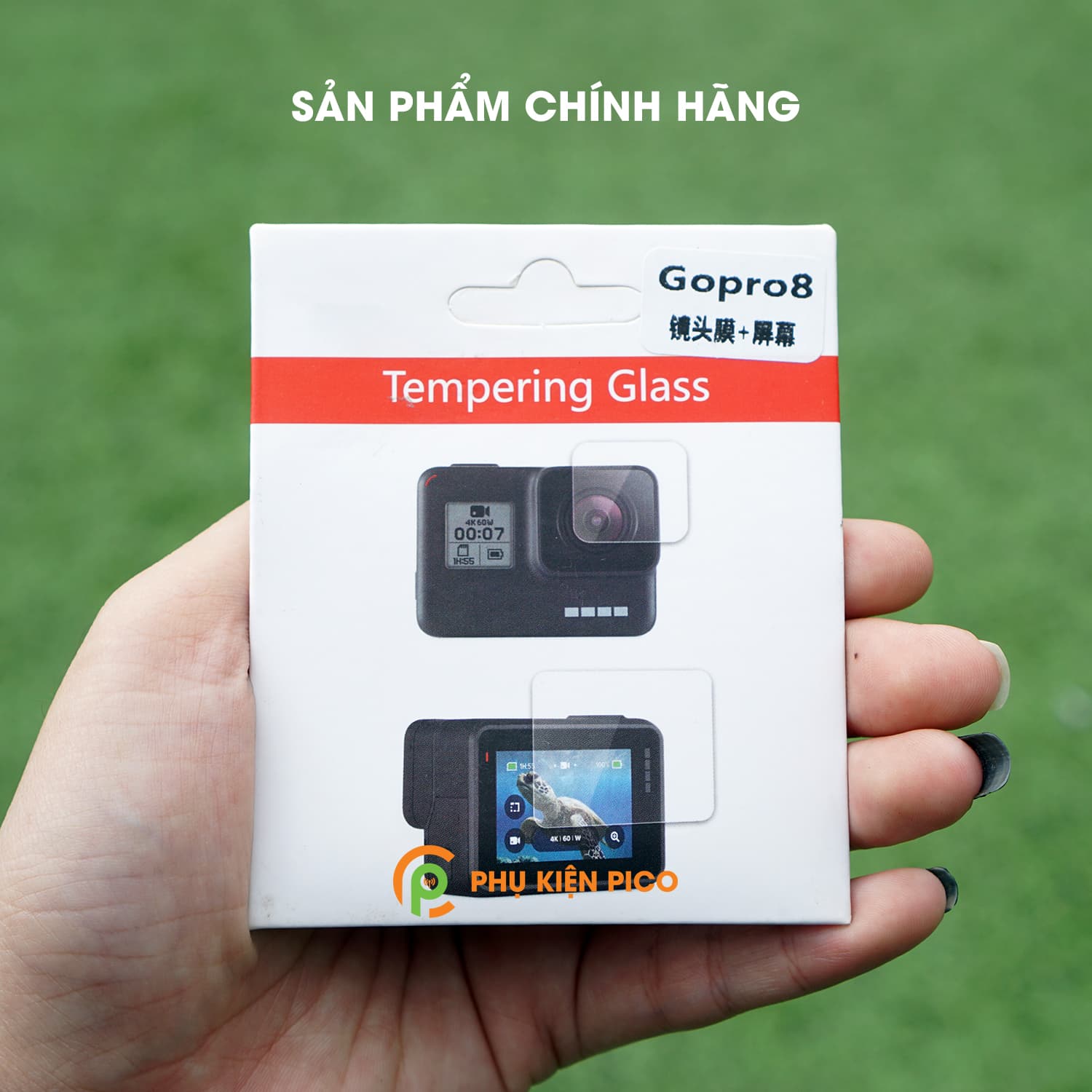 Cường lực GoPro Hero 8 độ cứng 9H chống trầy xước - Dán màn hình Gopro Hero 8 - 6
