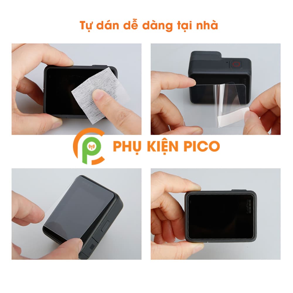 Cường lực GoPro Hero 8 độ cứng 9H chống trầy xước - Dán màn hình Gopro Hero 8 - 8