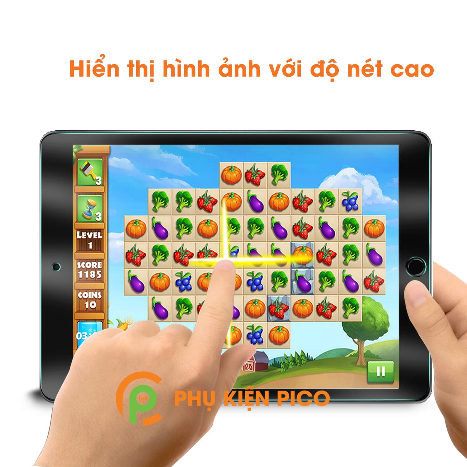 Kính cường lực Apple Ipad 10.2 2019 chính hãng Gor độ cứng 9H - 4