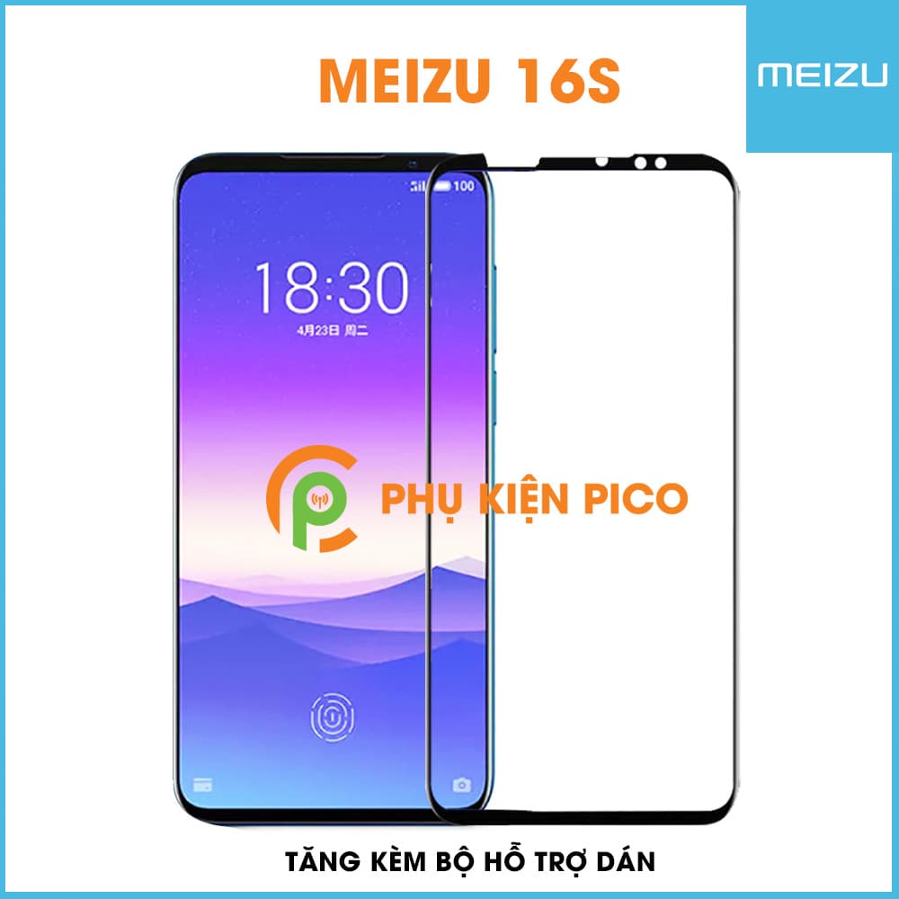 Kính cường lực Meizu 16s viền siêu mỏng độ cứng 9H