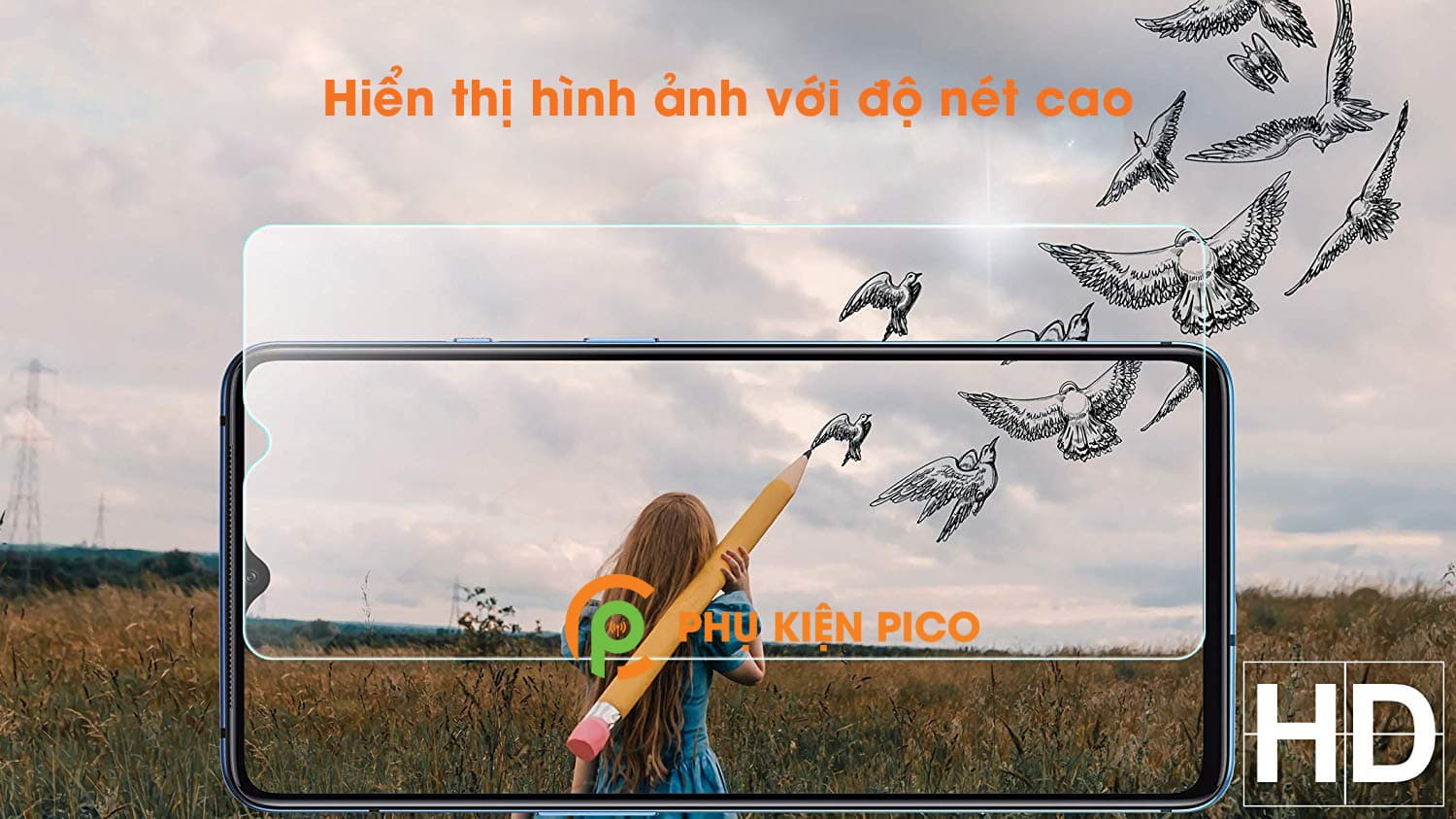 Cường lực Oneplus 7T chính hãng Gor độ cứng 9H full keo màn hình - 3