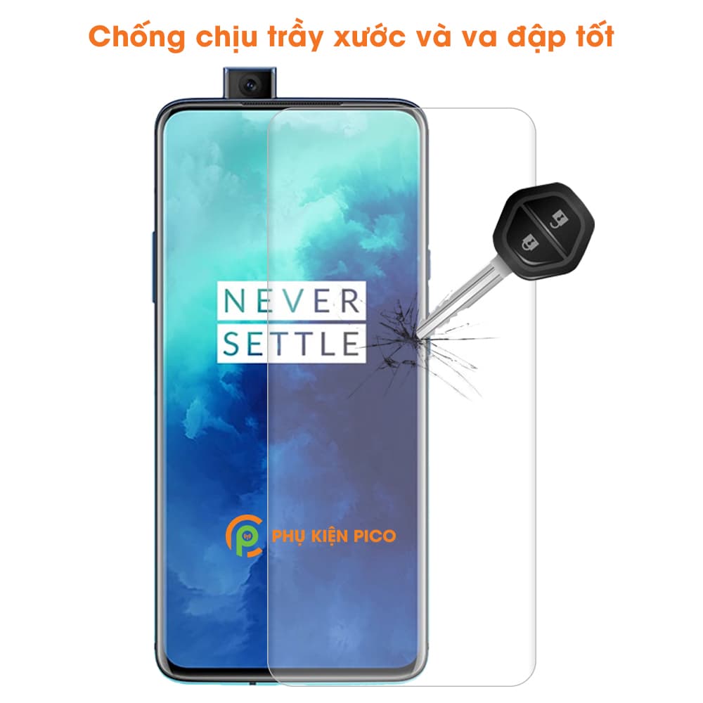 Kính cường lực Oneplus 7T Pro UV LIQUID trong suốt siêu cứng 9H - 9