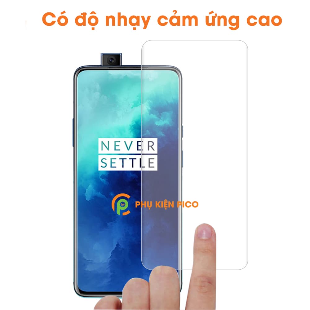 Kính cường lực Oneplus 7T Pro UV LIQUID trong suốt siêu cứng 9H - 8