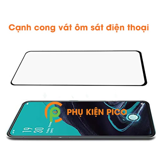 Combo kính cường lực và dán lưng Oppo Reno 2 full viền - 5