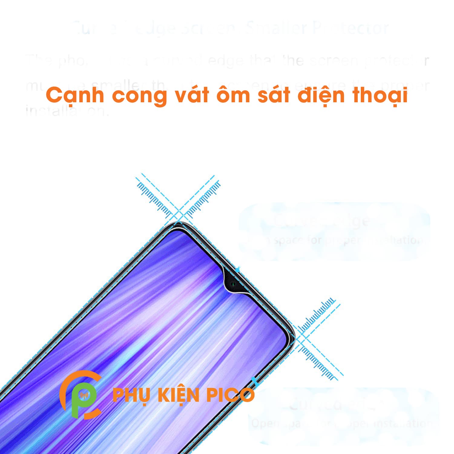 Kính cường lực Vivo Y19 trong suốt full màn hình - 4