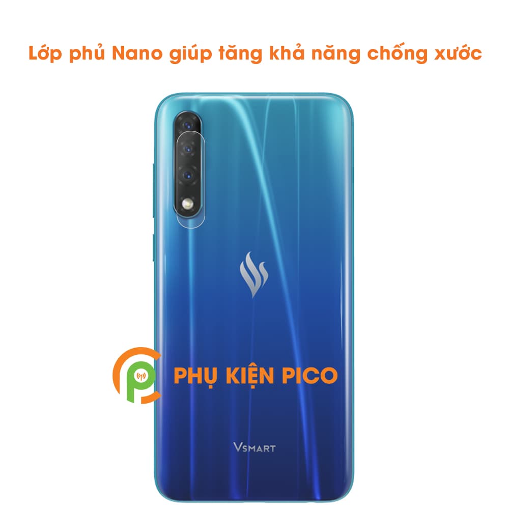 Miếng dán camera Vsmart Live trong suốt chống xước camera - 3