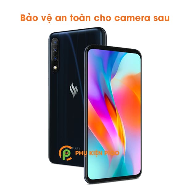 Miếng dán camera Vsmart Live trong suốt chống xước camera - 2