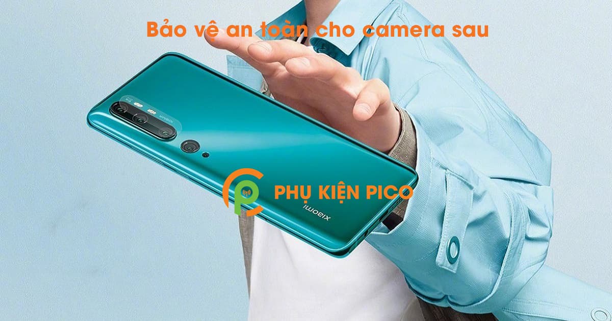 Dán camera Xiaomi Mi Note 10 Pro chống xước bảo vệ camera - 2