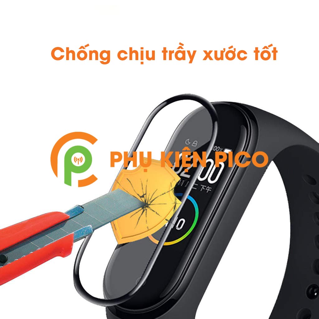 Dán màn hình đồng hồ Xiaomi Mi Band 4 dẻo full viền siêu mỏng - 5