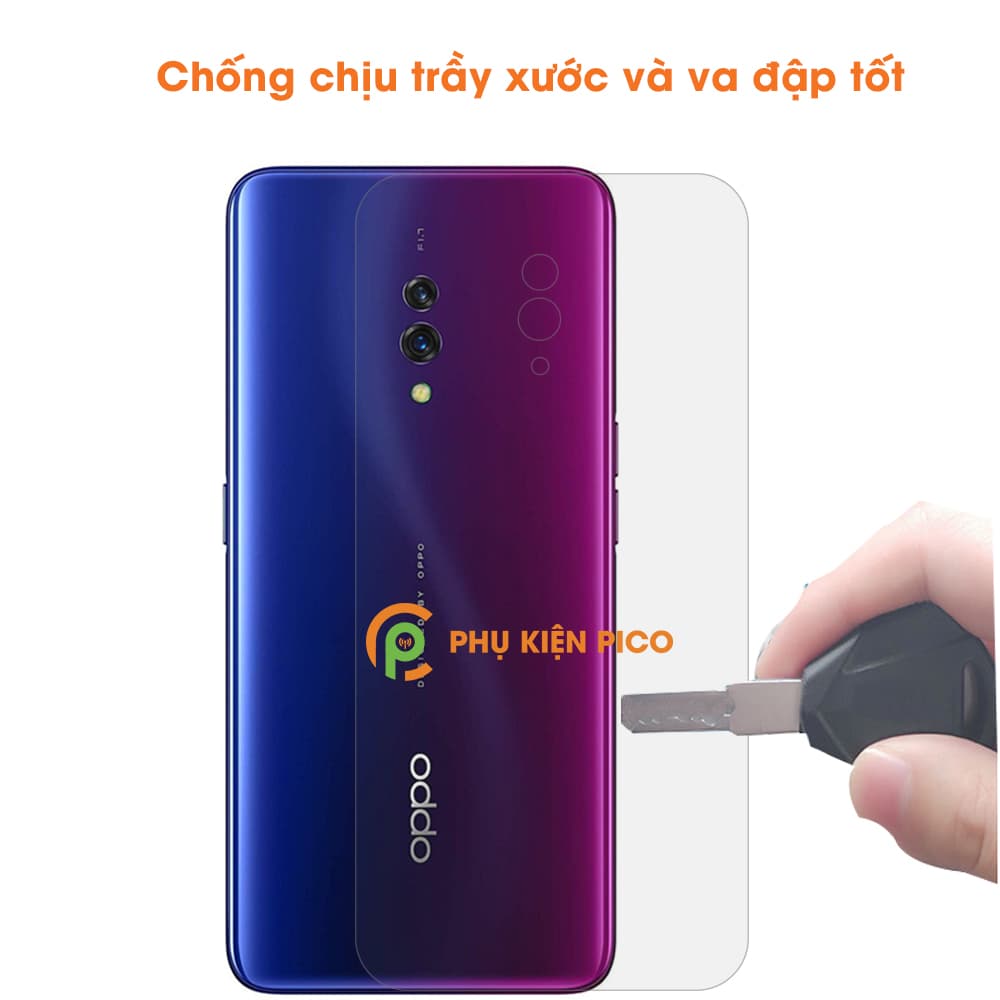 Dán mặt lưng Oppo K3 cao cấp PPF dẻo trong suốt - 2