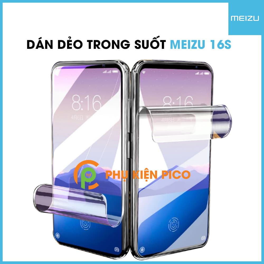 Dán màn hình Meizu 16s PPF cao cấp dẻo trong suốt