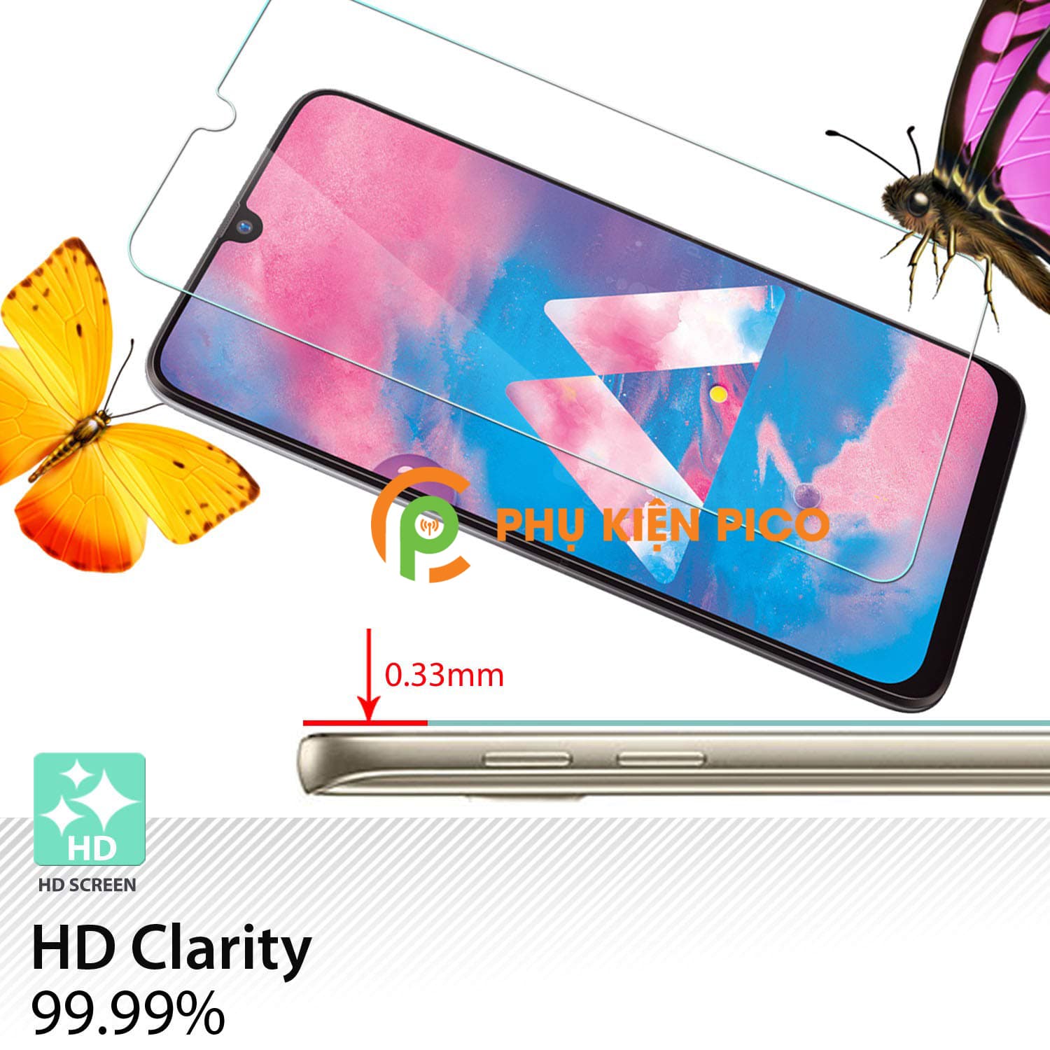 Kính cường lực Samsung Galaxy M30s chính hãng Gor - 4