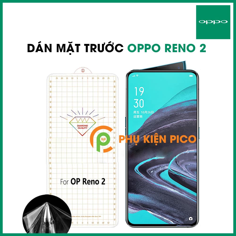 Dán màn hình và dán mặt lưng Oppo Reno 2 PPF cao cấp dẻo full viền - 4