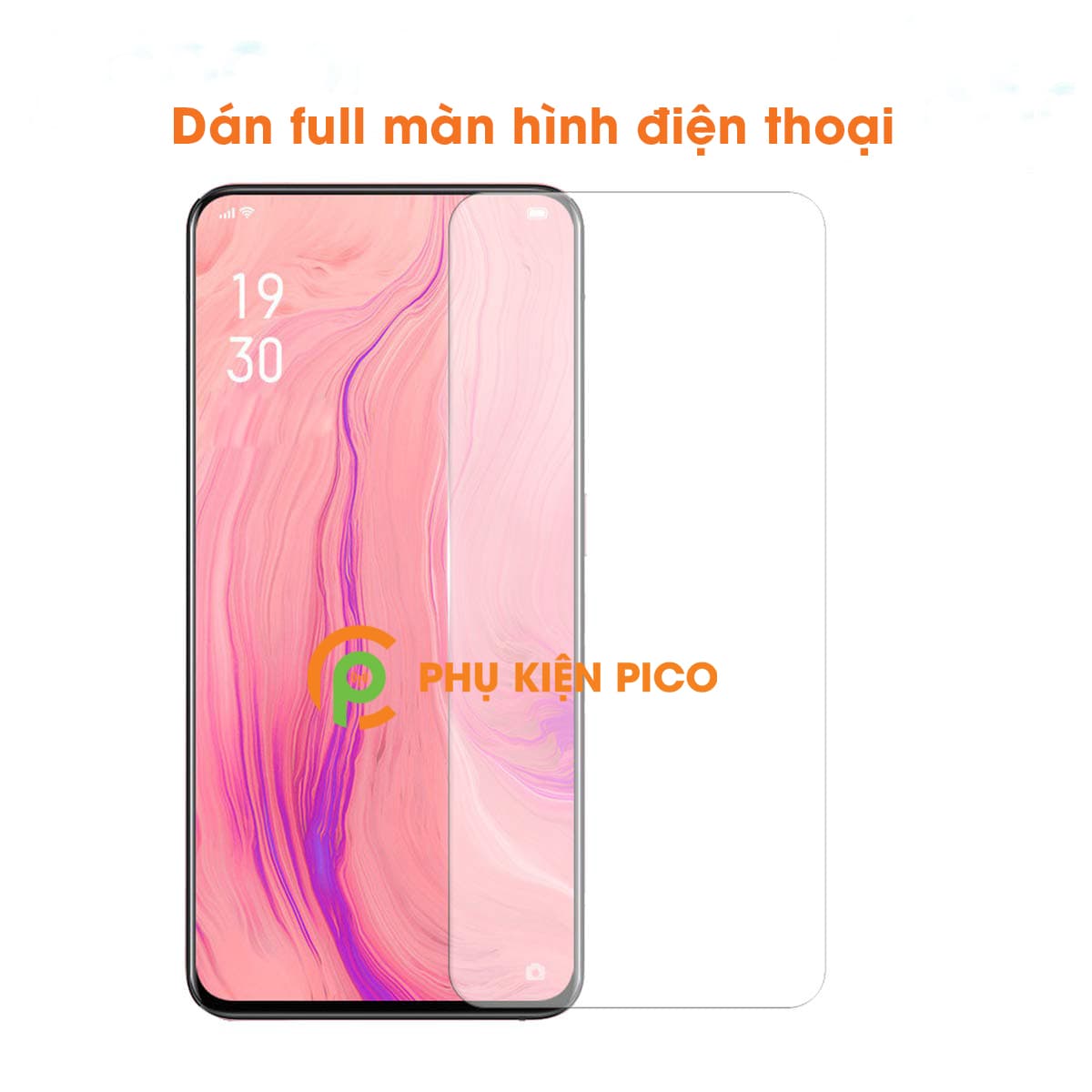 Dán màn hình và dán mặt lưng Oppo Reno 2 PPF cao cấp dẻo full viền - 3
