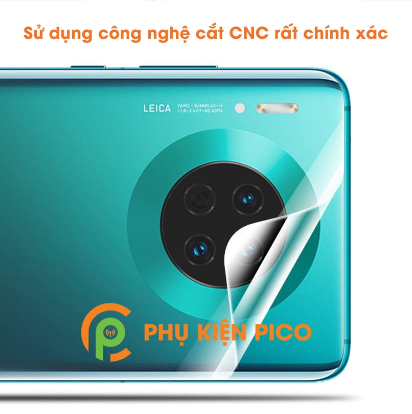 Dán mặt lưng Huawei Mate 30 cao cấp PPF dẻo trong suốt - 4