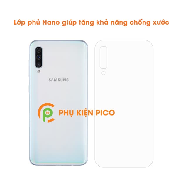 Dán mặt lưng Samsung Galaxy A50S cao cấp PPF dẻo trong suốt - 3