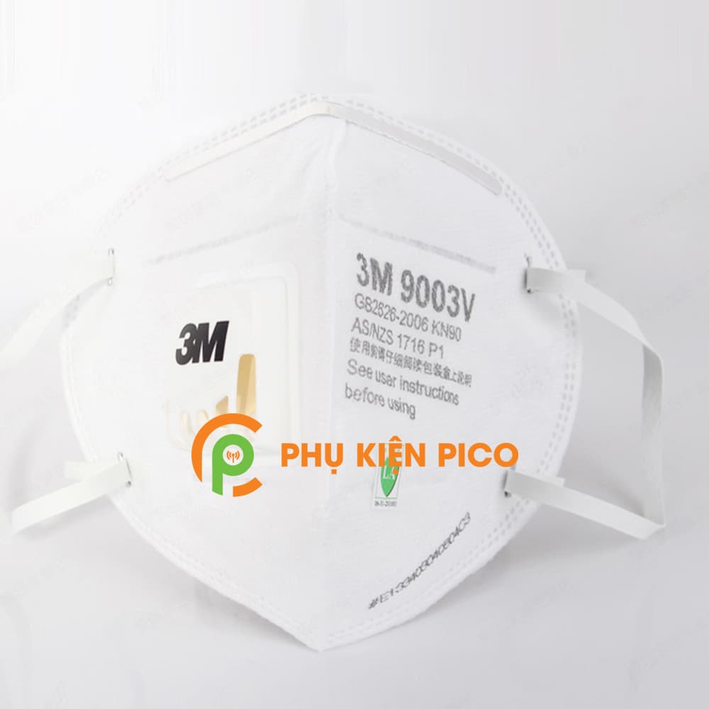 Khẩu trang 3M 9003V dành cho trẻ em chống bụi siêu mịn PM2.5 kháng khuẩn bảo vệ sức khỏe - 7