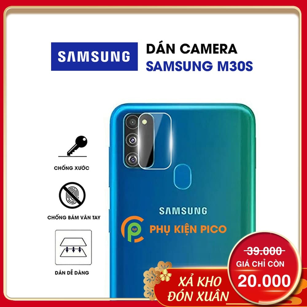 Dán camera Samsung Galaxy M30s chống xước bảo vệ camera