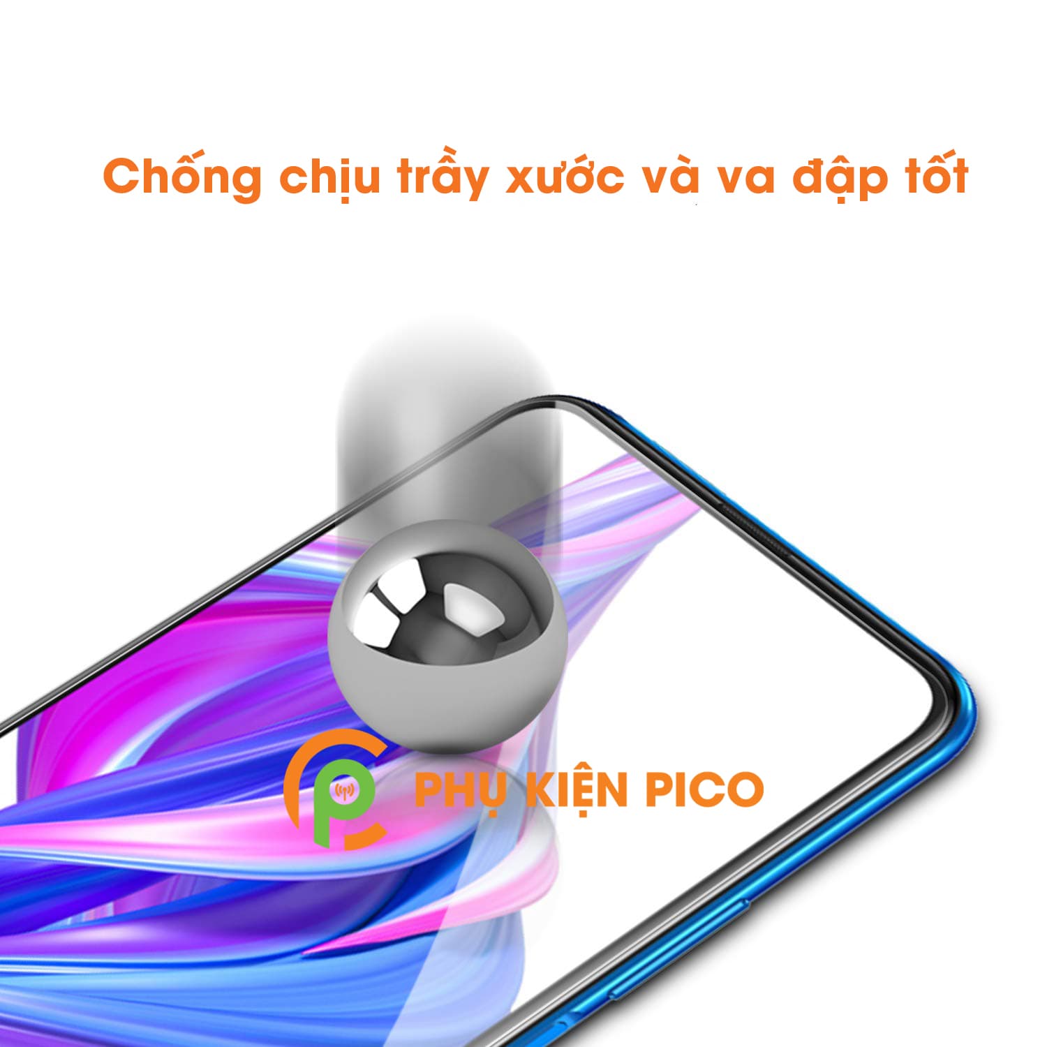 Kính cường lực Honor 9x chính hãng Nillkin Amazing H+ Pro - 5