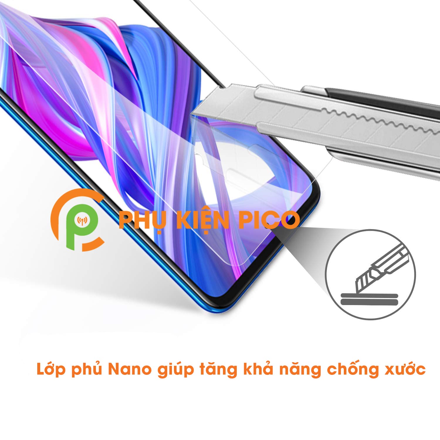Kính cường lực Honor 9x chính hãng Nillkin Amazing H+ Pro - 2